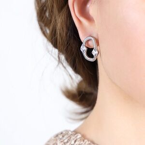 NEW💎Silver Zircon Earrings*Tarnish Free